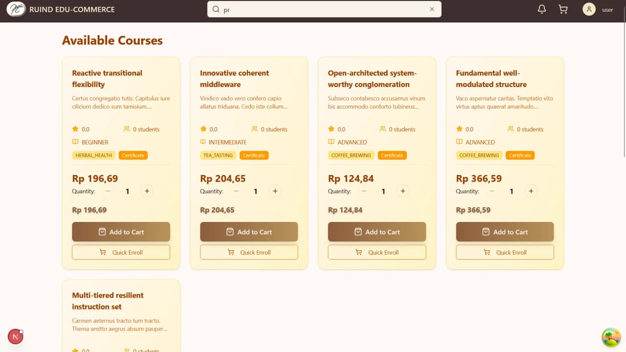 RUIND EDU-COMMERCE — screenshot 4